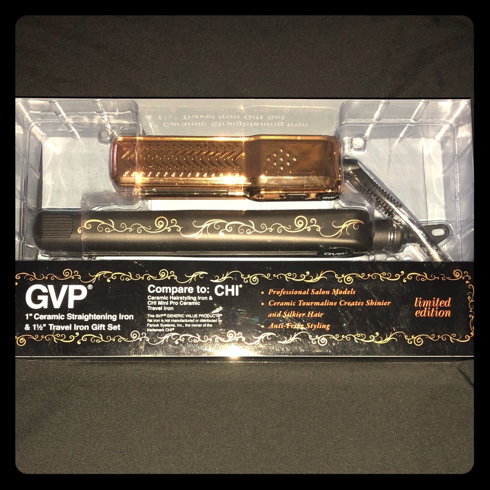 GVP (compared to CHI) Ceramic Straightening Iron